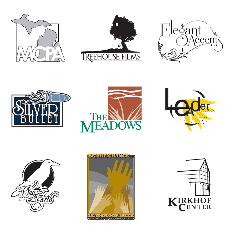 LOGO DESIGNS - from Feature Film Studios to NFPs and University Events